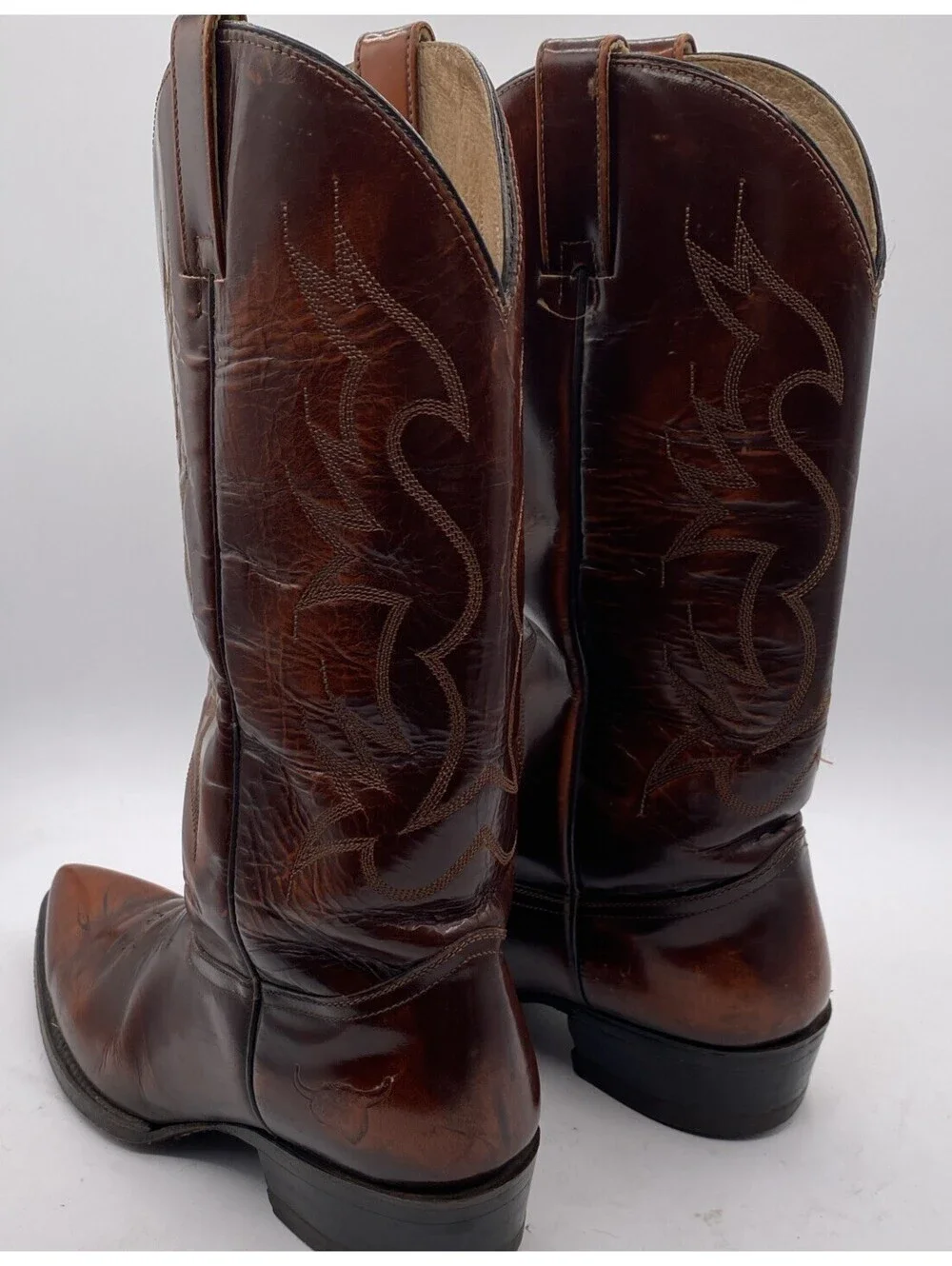 El General Cowboy Boots Mens 9 Womens 10.5 Made in Mexico Size 27.5